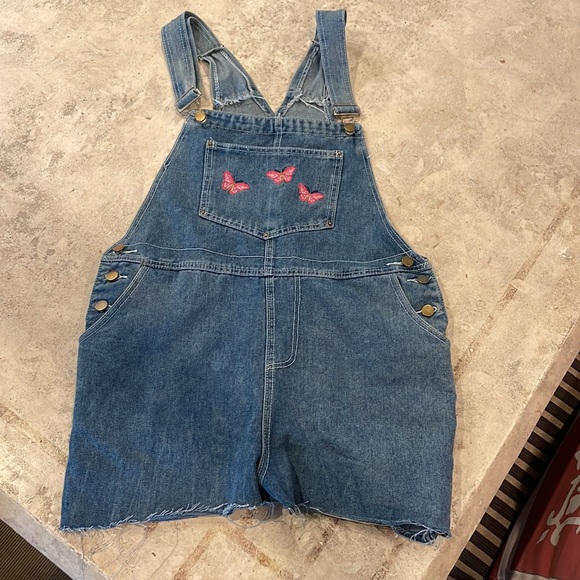 Butterfly Overalls Reworked 🦋🌻🍉👙⛱️☀️ - Picture 3 of 6
